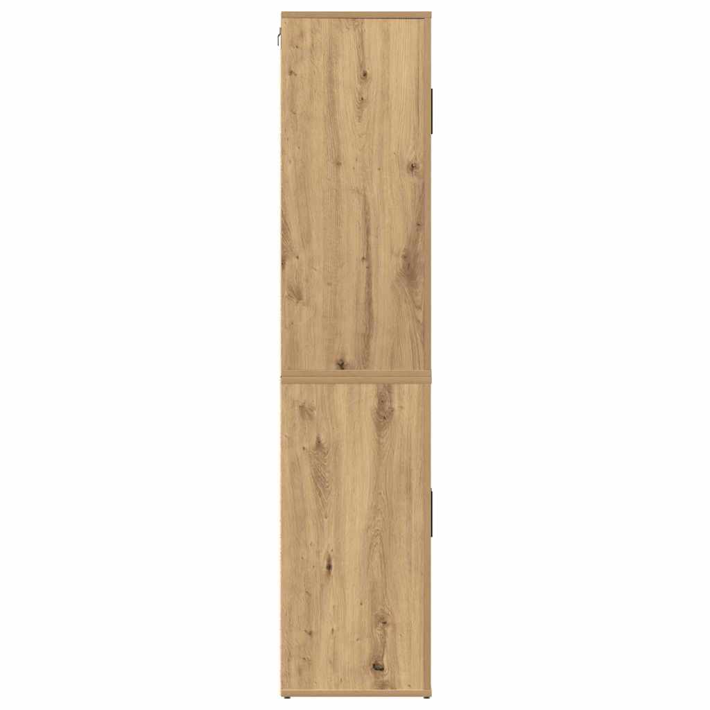 Highboard Umjetnički hrast 80 x 33 x 150 cm Konstruirano drvo