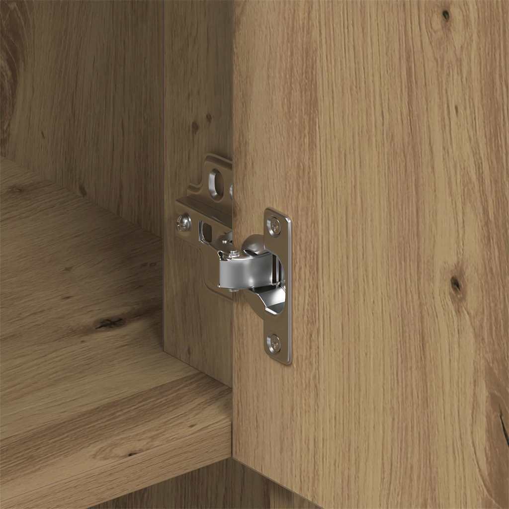 Highboard Umjetnički hrast 80 x 33 x 150 cm Konstruirano drvo