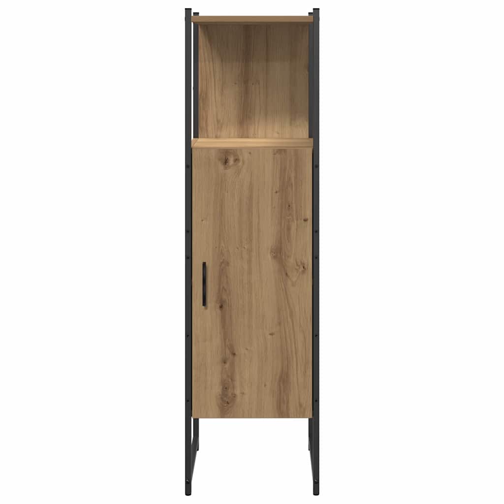 Set namještaja za kupaonicu 4 pcs Smeđa 33 x 33 x 185.5 cm
