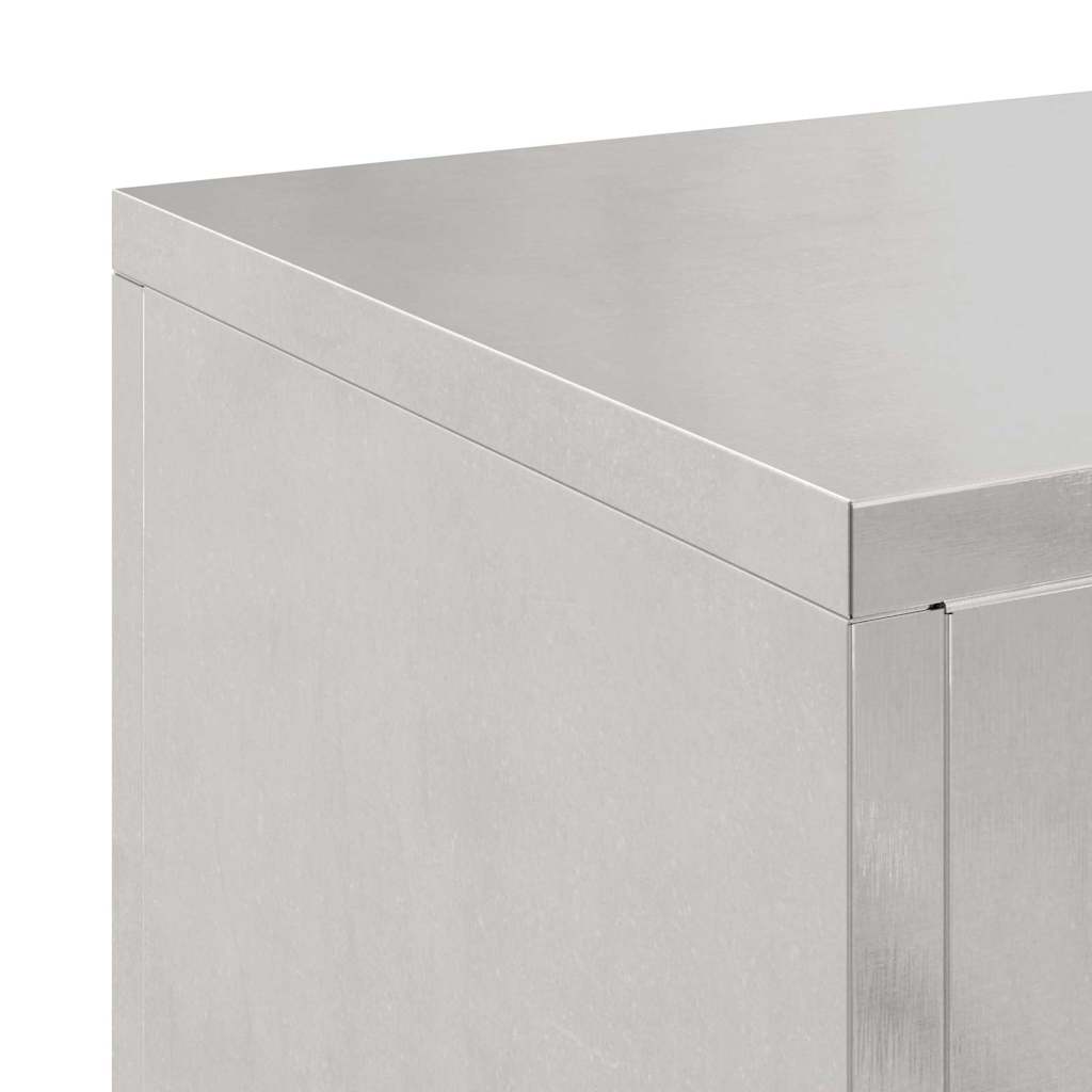 Stalak za biljke 2 pcs Srebrno 24 x 24 x 35 cm Nehrđajući čelik