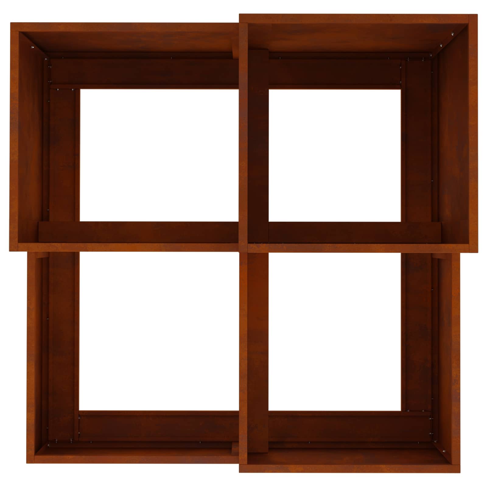 Vrtna saksija Rđa 100 x 100 x 60 cm