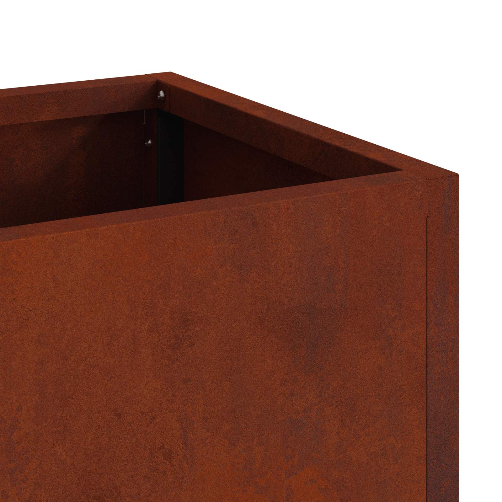 Povišeni Vrtni Planter Rđa 100 x 26 x 82 cm