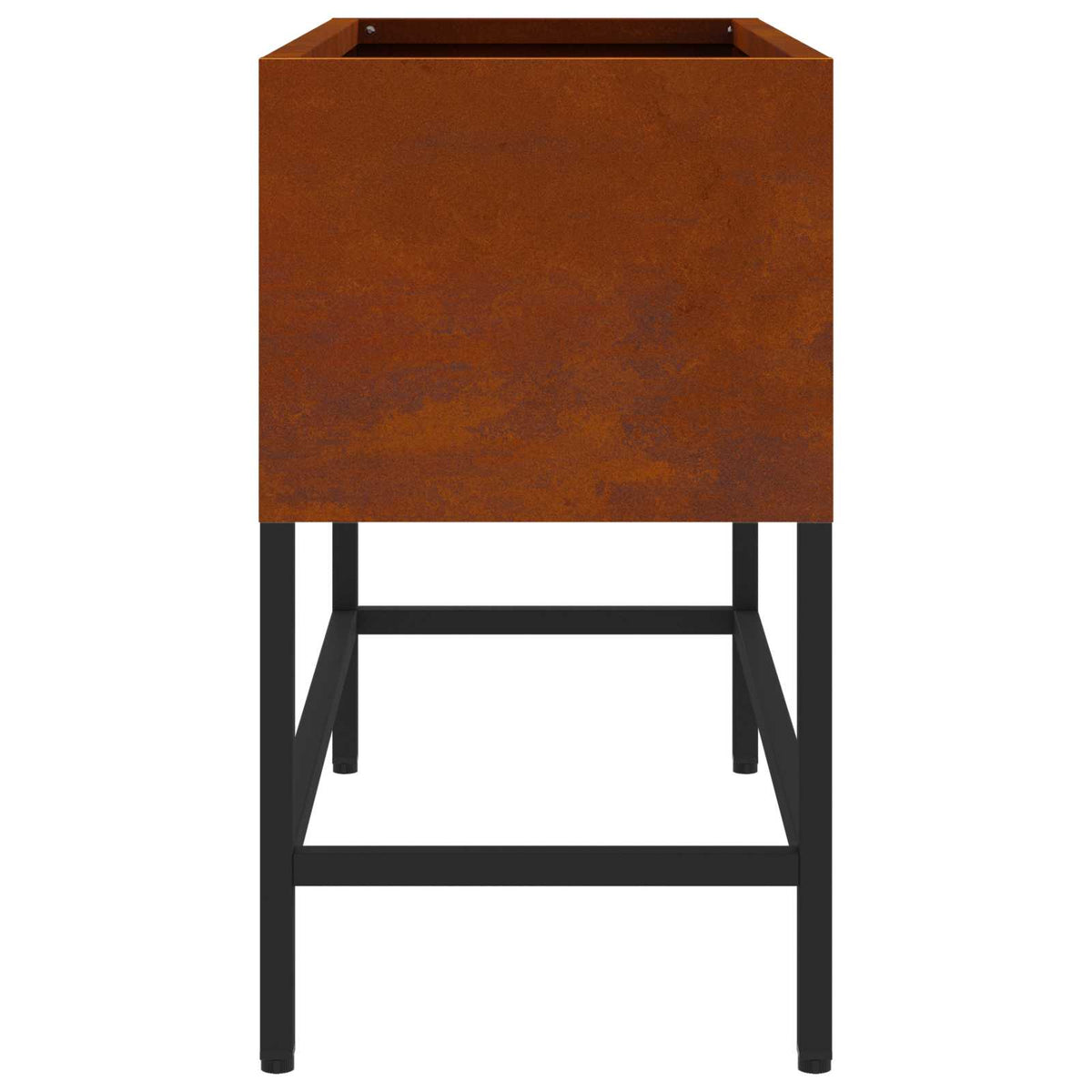 Povišeni Vrtni Planter Rđa 60 x 26 x 45 cm