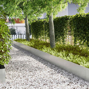 Ograda oko Travnjaka 10 pcs Srebrno 100 x 0,05 x 30 cm