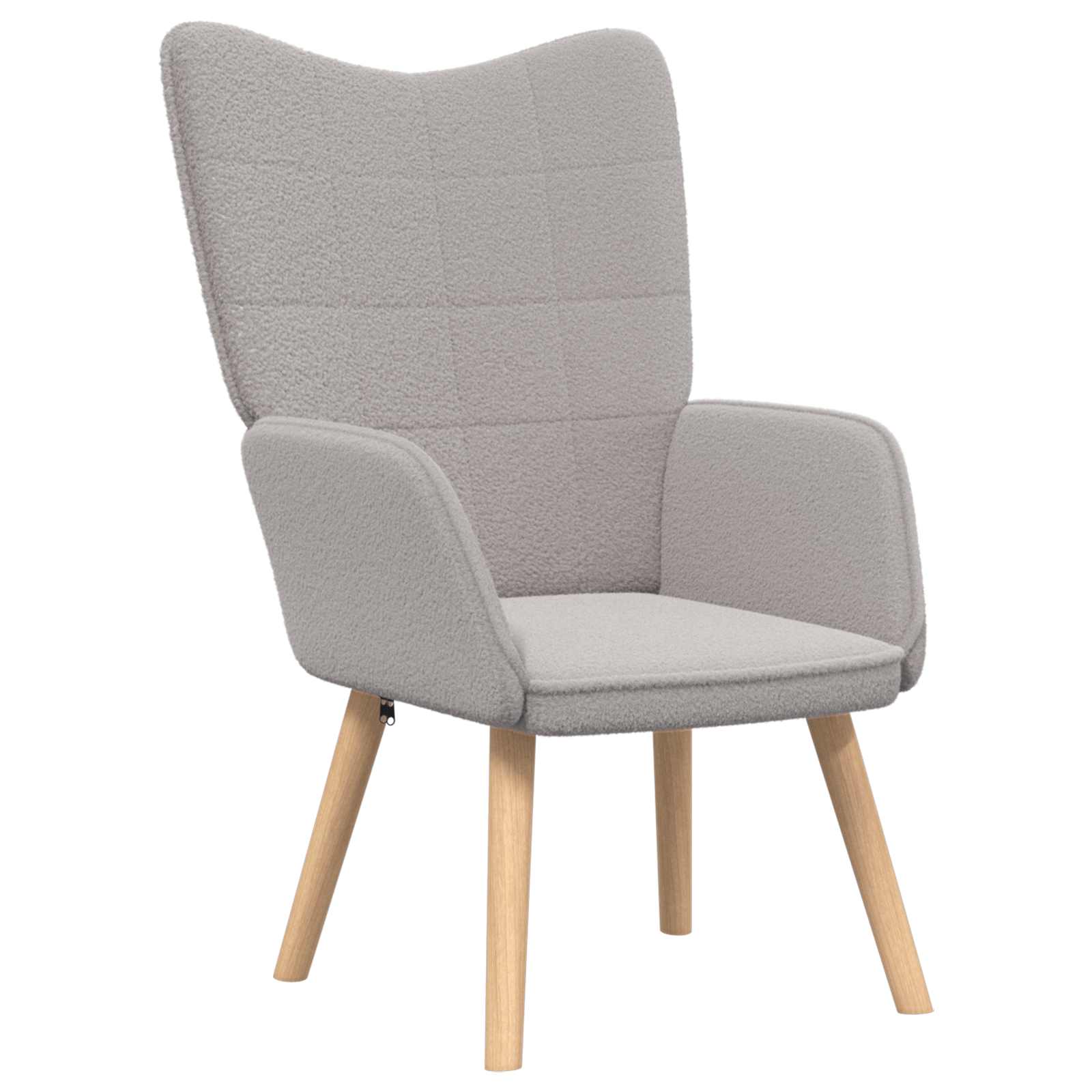 fotelja Svijetlo siva 62 x 67 x 95,5 cm Sherpa Tkanina