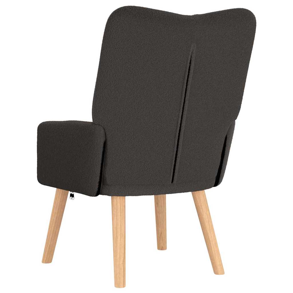 fotelja Tamno siva 63 x 67 x 94 cm Vuna i Plywood