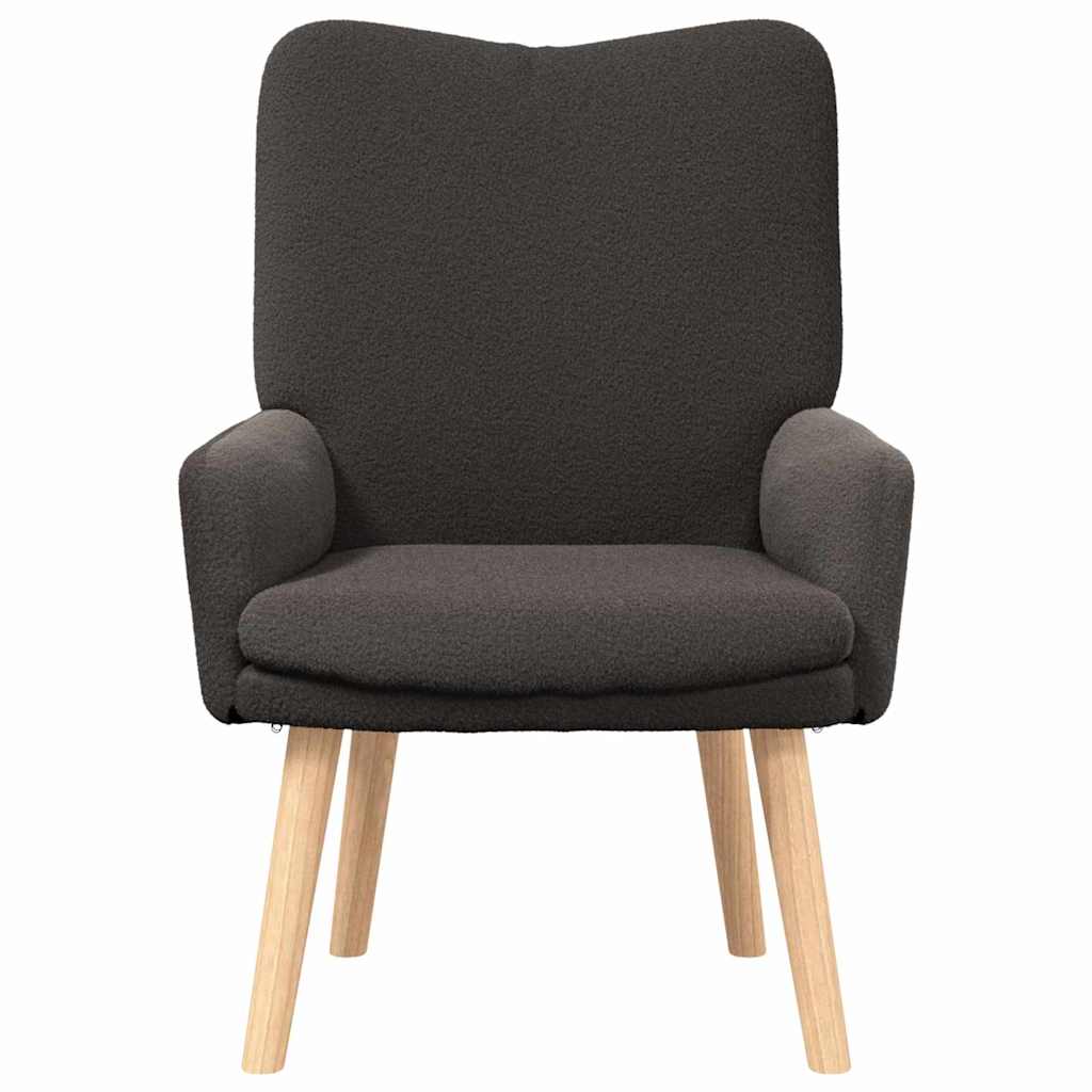 fotelja Tamno siva 63 x 67 x 94 cm Vuna i Plywood