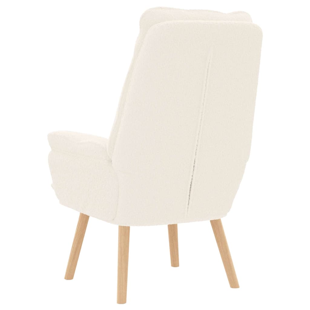 fotelja Krema 69 x 74 x 93 cm Sherpa Tkanina