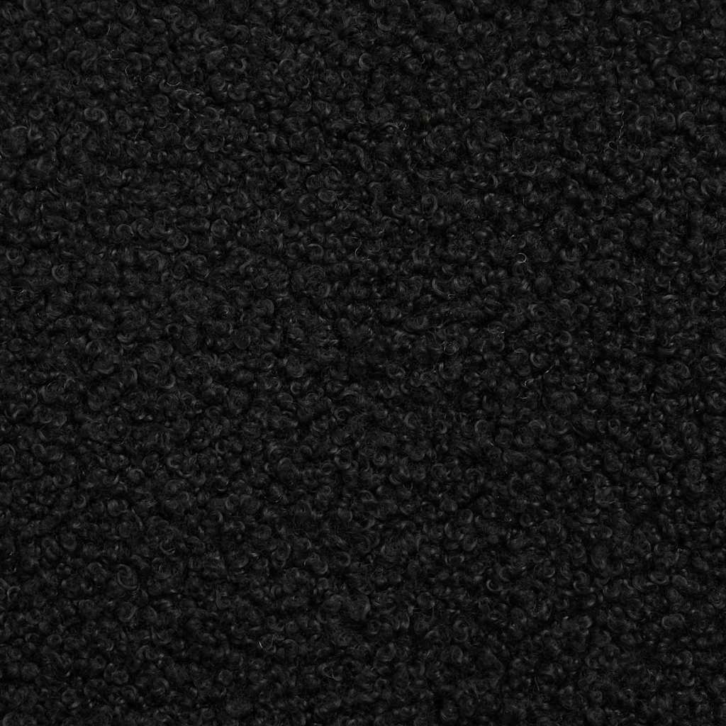 fotelja Crna 69 x 74 x 93 cm Sherpa Tkanina