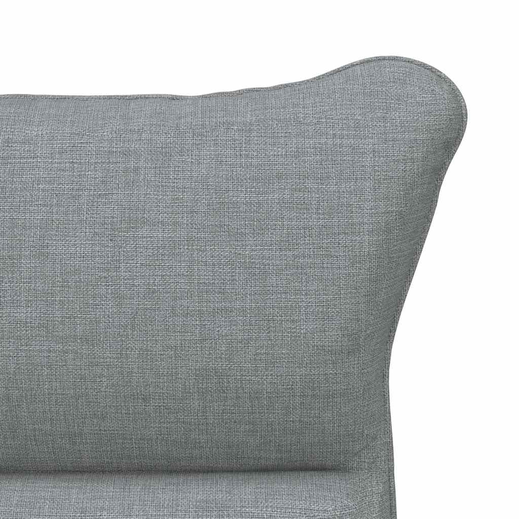 fotelja Svijetlo siva 69 x 74 x 93 cm Tkanina i šperploča