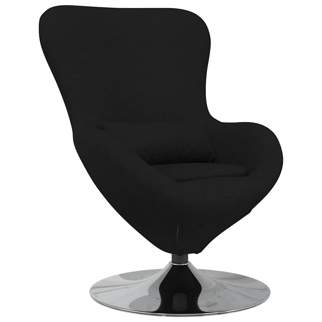 Jajolika fotelja Crna 63 x 73 x 90 cm tkanina