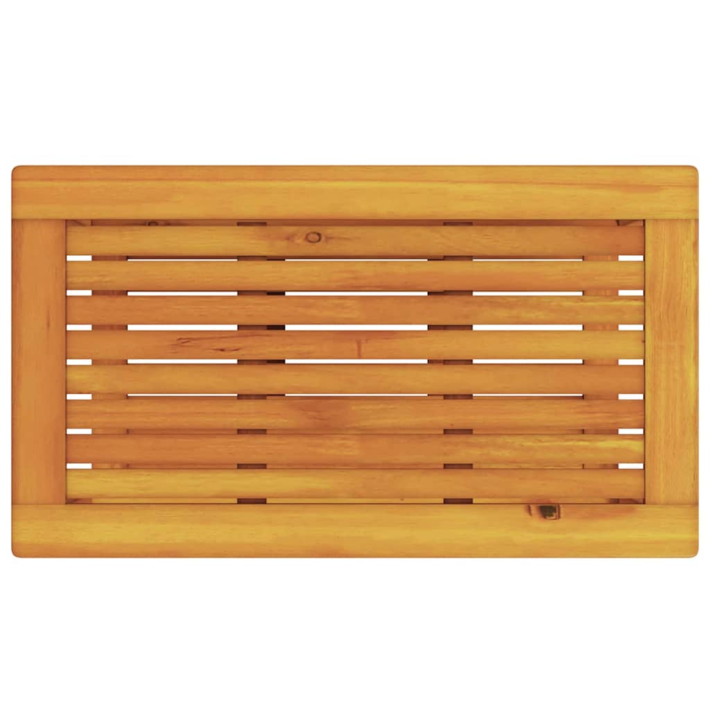 Bocni stol Prirodna nafta 70 x 40 x 45 cm Čvrsto drvo akacije