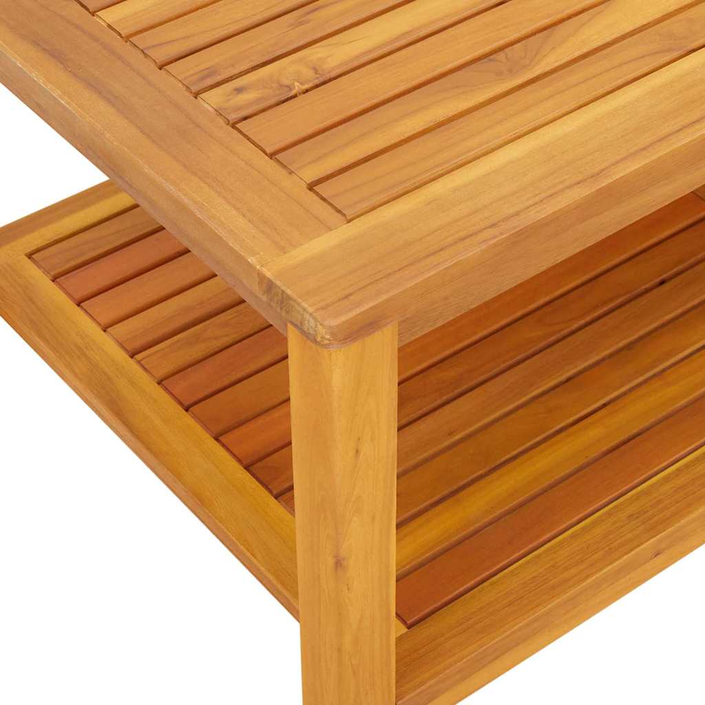 Bocni stol Prirodna nafta 110 x 55 x 45 cm Čvrsto drvo akacije