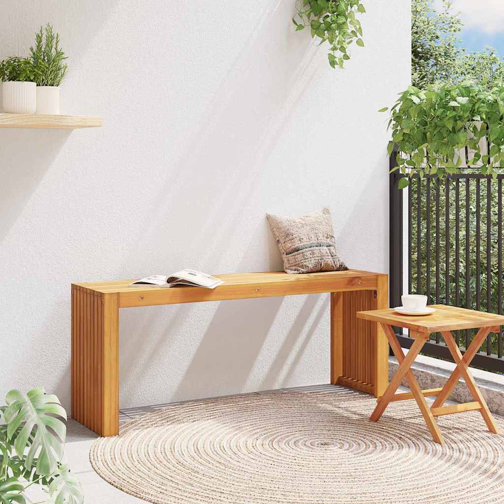 klupa Prirodna nafta 110 x 30 x 45 cm Čvrsto teak drvo