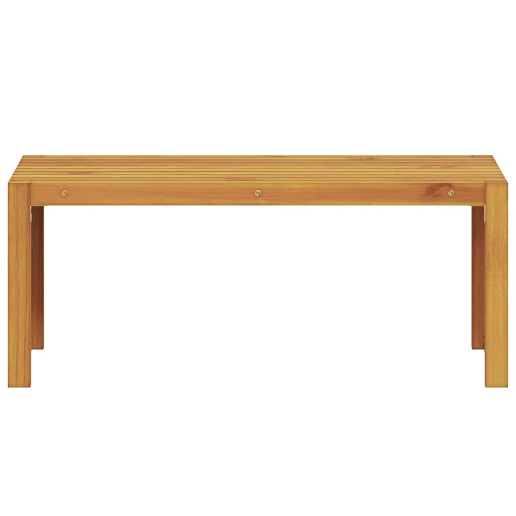 klupa Prirodna nafta 110 x 30 x 45 cm Čvrsto teak drvo