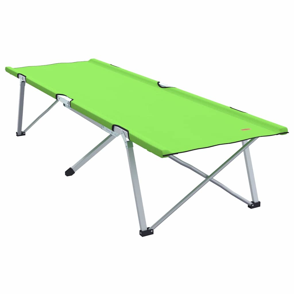 Sklopivi kamperski krevet Zelena 194 x 62,5 x 42,5 cm