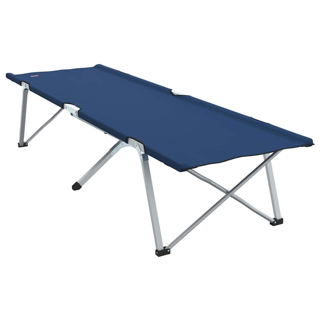 Sklopivi kamperski krevet 2 pcs Plava 194 x 62,5 x 42,5 cm