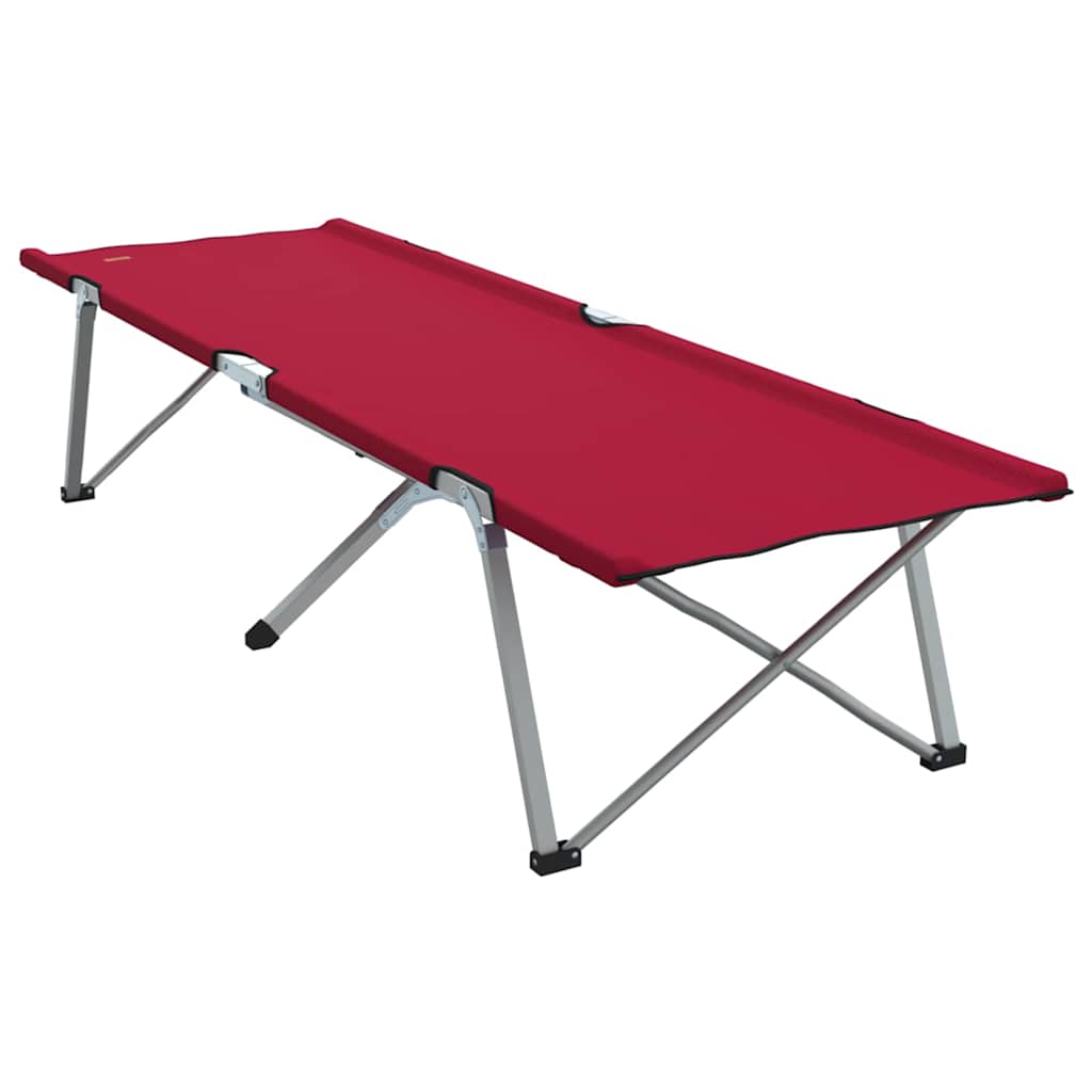 Sklopivi kamperski krevet 2 pcs Crvena 194 x 62,5 x 42,5 cm