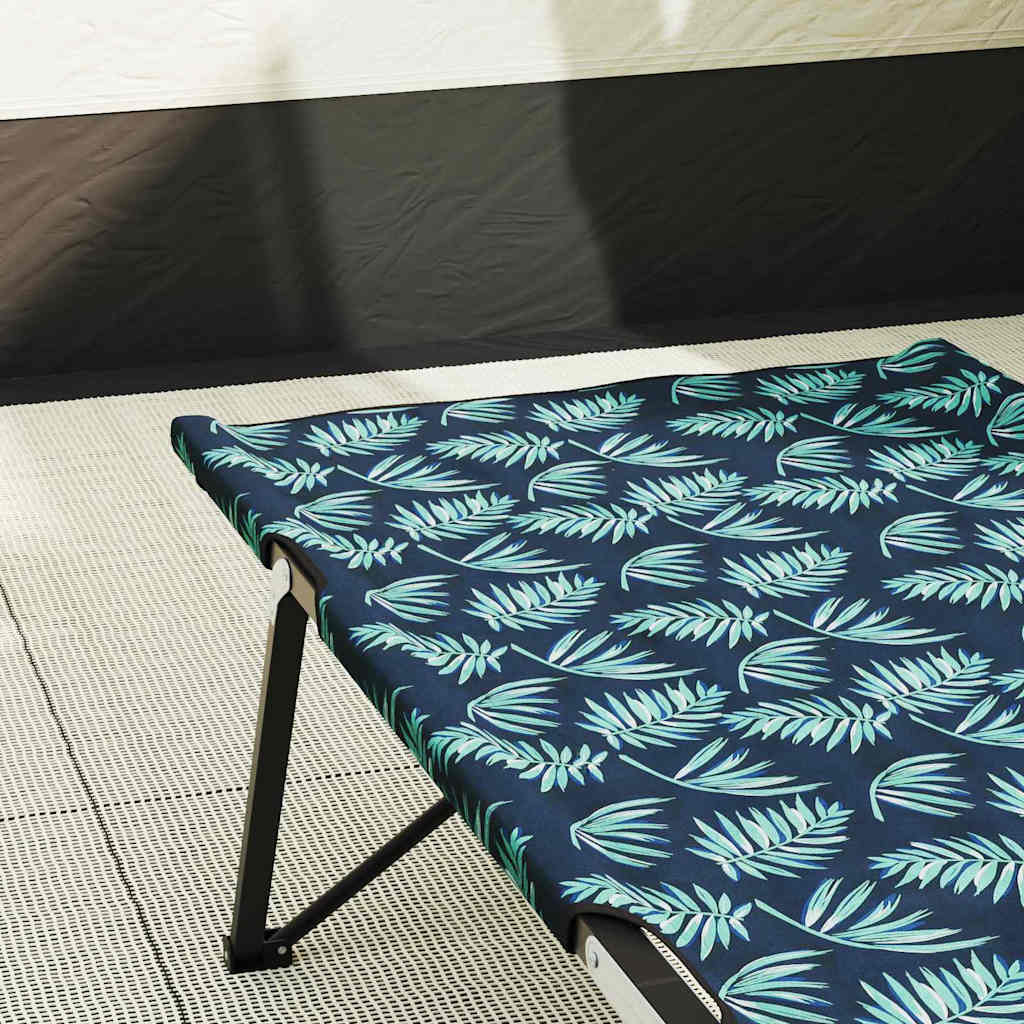 Sklopivi kamperski krevet List 2 pcs Šuma 206 x 76 x 74 cm