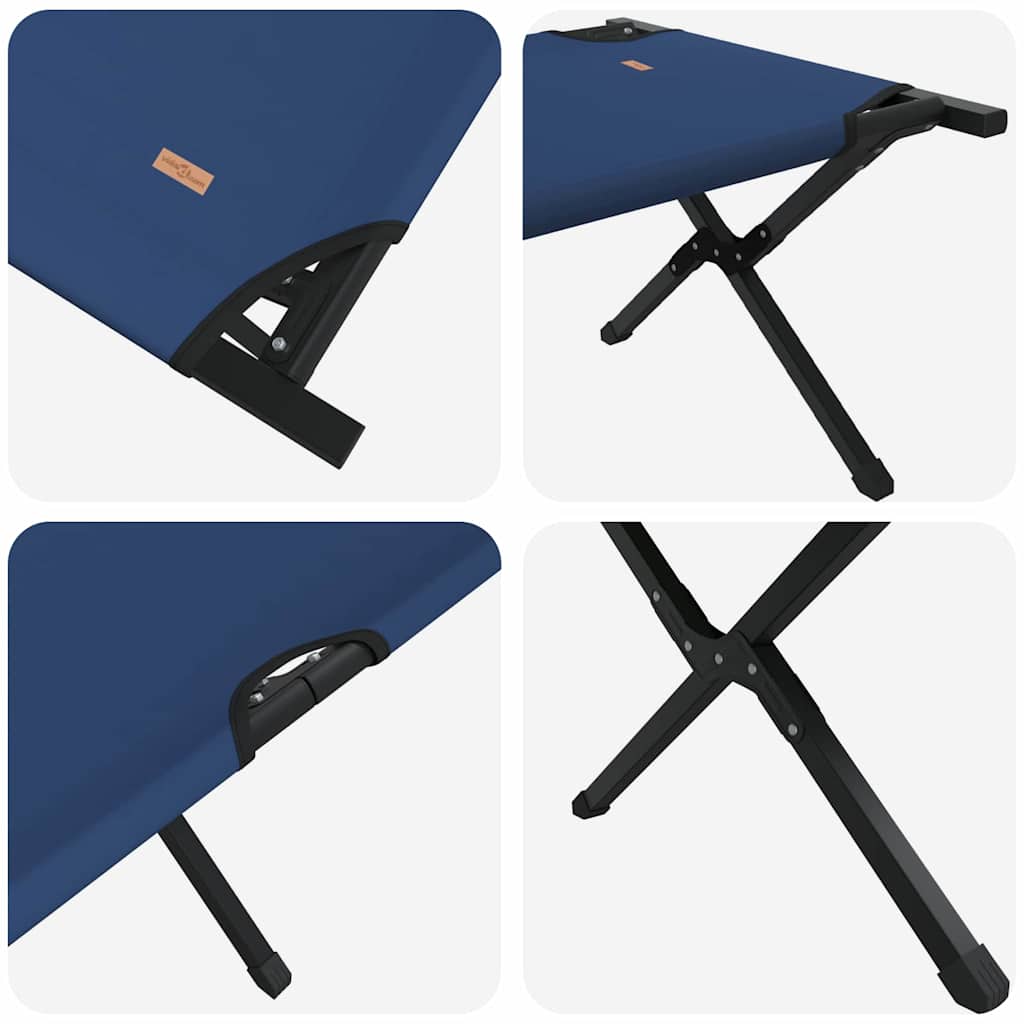 Sklopivi kamperski krevet Plava 193 x 69 x 45 cm Oxford tkanina