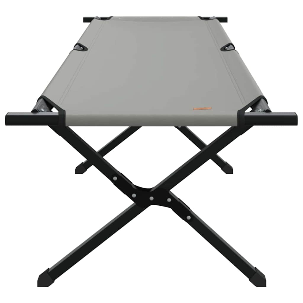 Sklopivi kamperski krevet Siva 193 x 69 x 45 cm Oxford tkanina