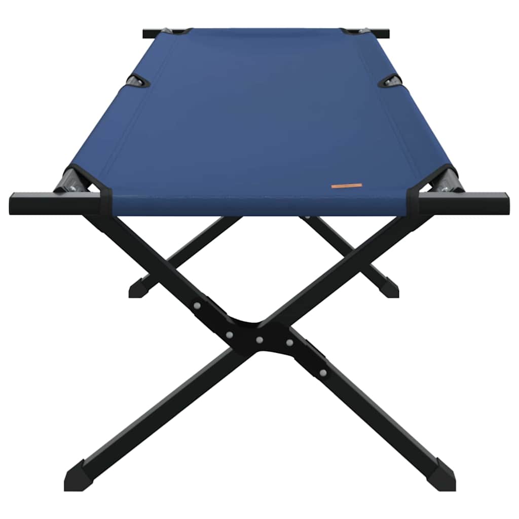 Sklopivi kamperski krevet 2 pcs Plava 193 x 69 x 45 cm
