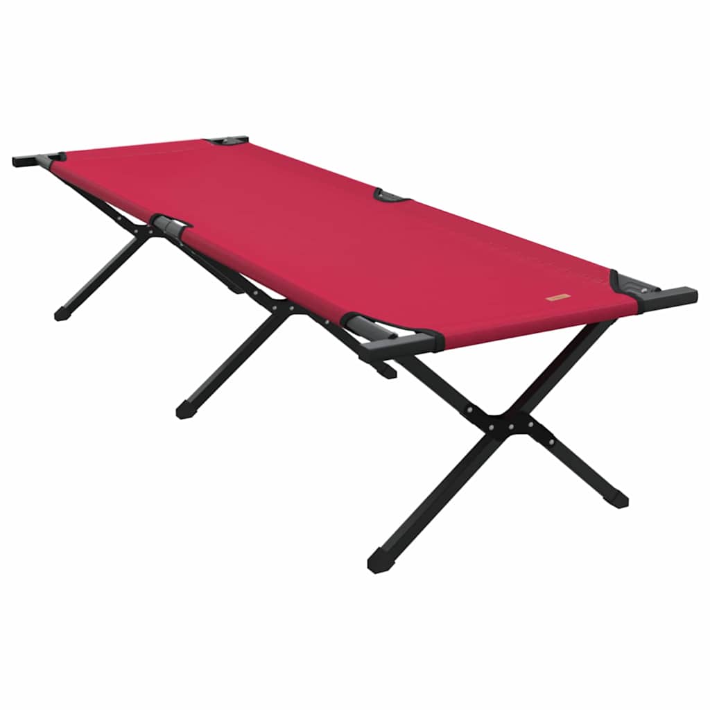 Sklopivi kamperski krevet 2 pcs Crvena 193 x 69 x 45 cm