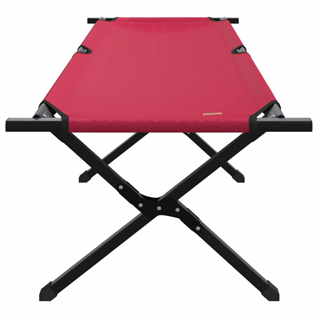 Sklopivi kamperski krevet 2 pcs Crvena 193 x 69 x 45 cm