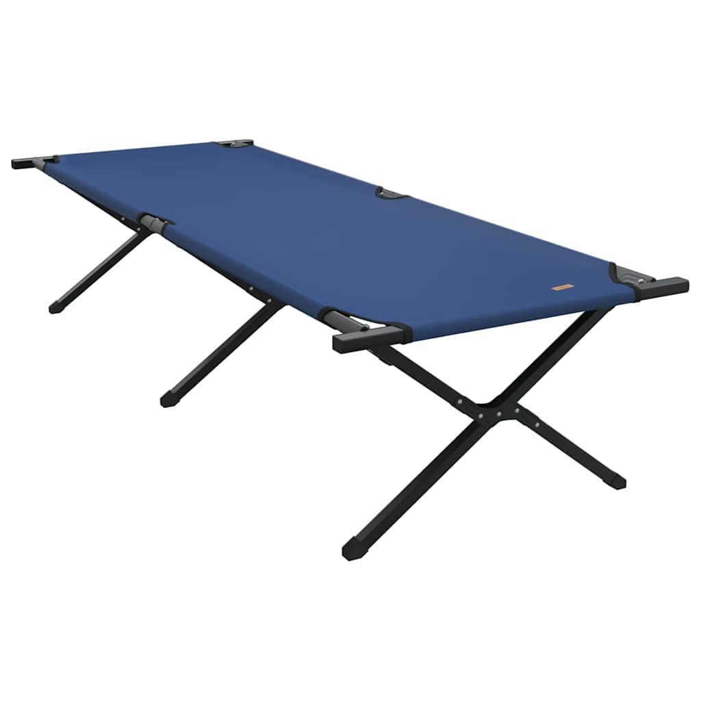 Sklopivi kamperski krevet Plava 210 x 80 x 46 cm Oxford tkanina