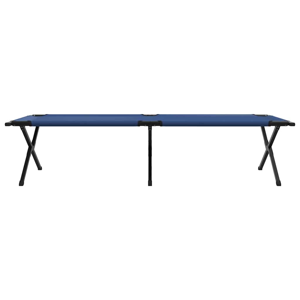 Sklopivi kamperski krevet Plava 210 x 80 x 46 cm Oxford tkanina