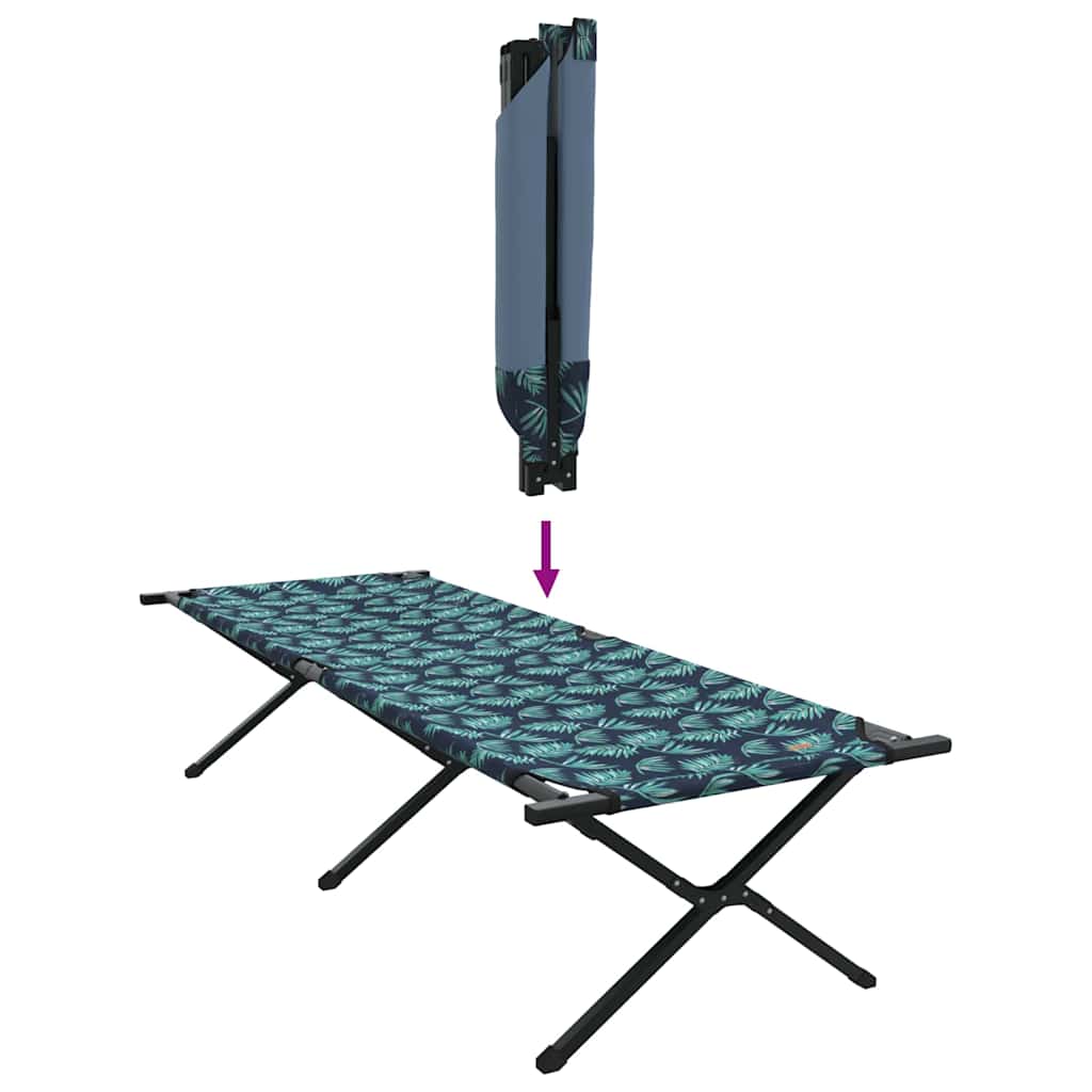 Sklopivi kamperski krevet Šuma 210 x 80 x 46 cm Oxford tkanina