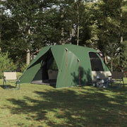 Šator kupola za 6 osoba s krovom Zelena 500 x 314 x 206 cm