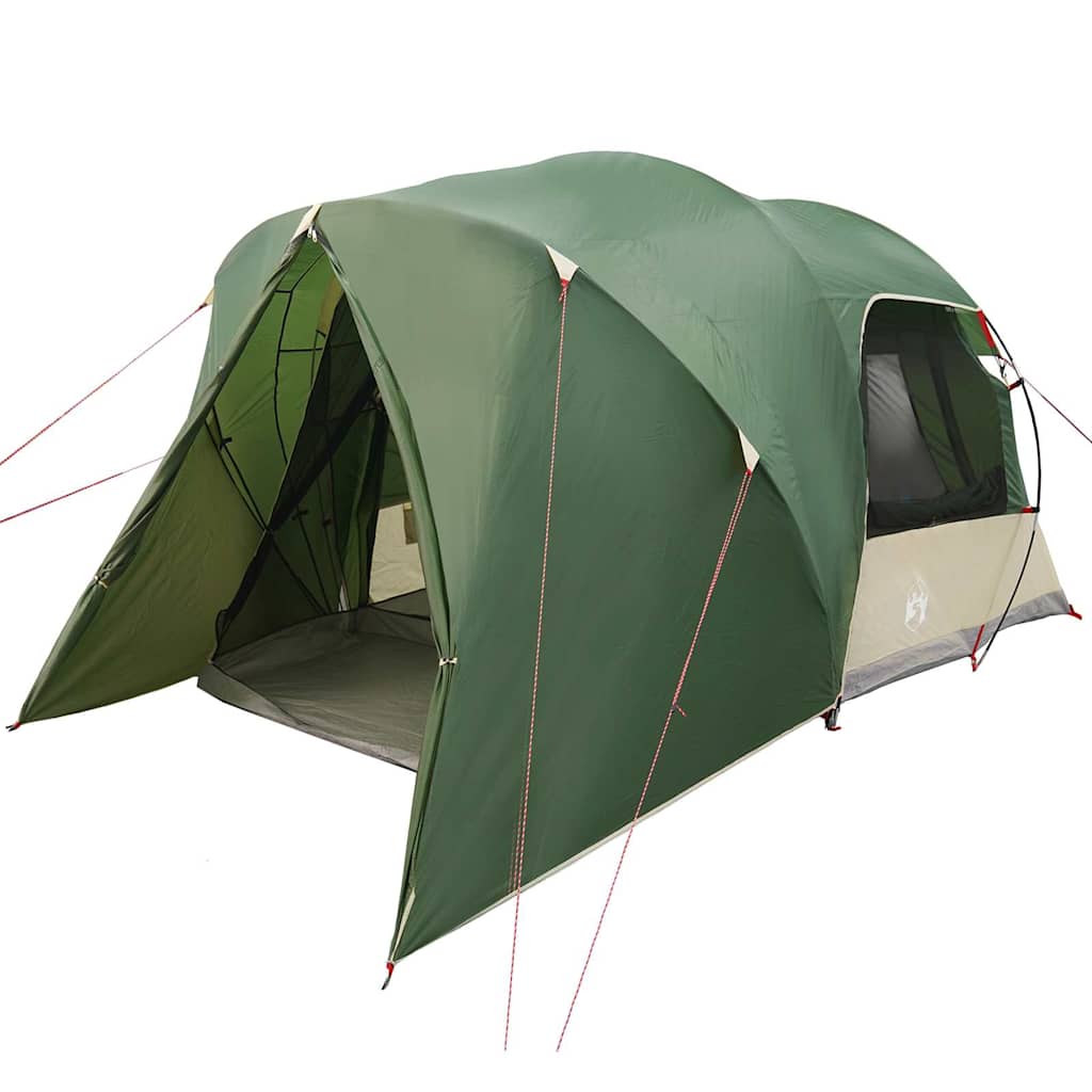 Šator kupola za 6 osoba s krovom Zelena 500 x 314 x 206 cm