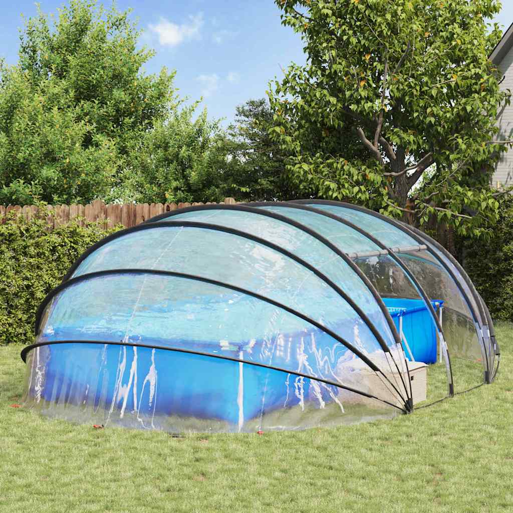 Šator za bazen *Transparent*an 538 x 440 x 204 cm PVC