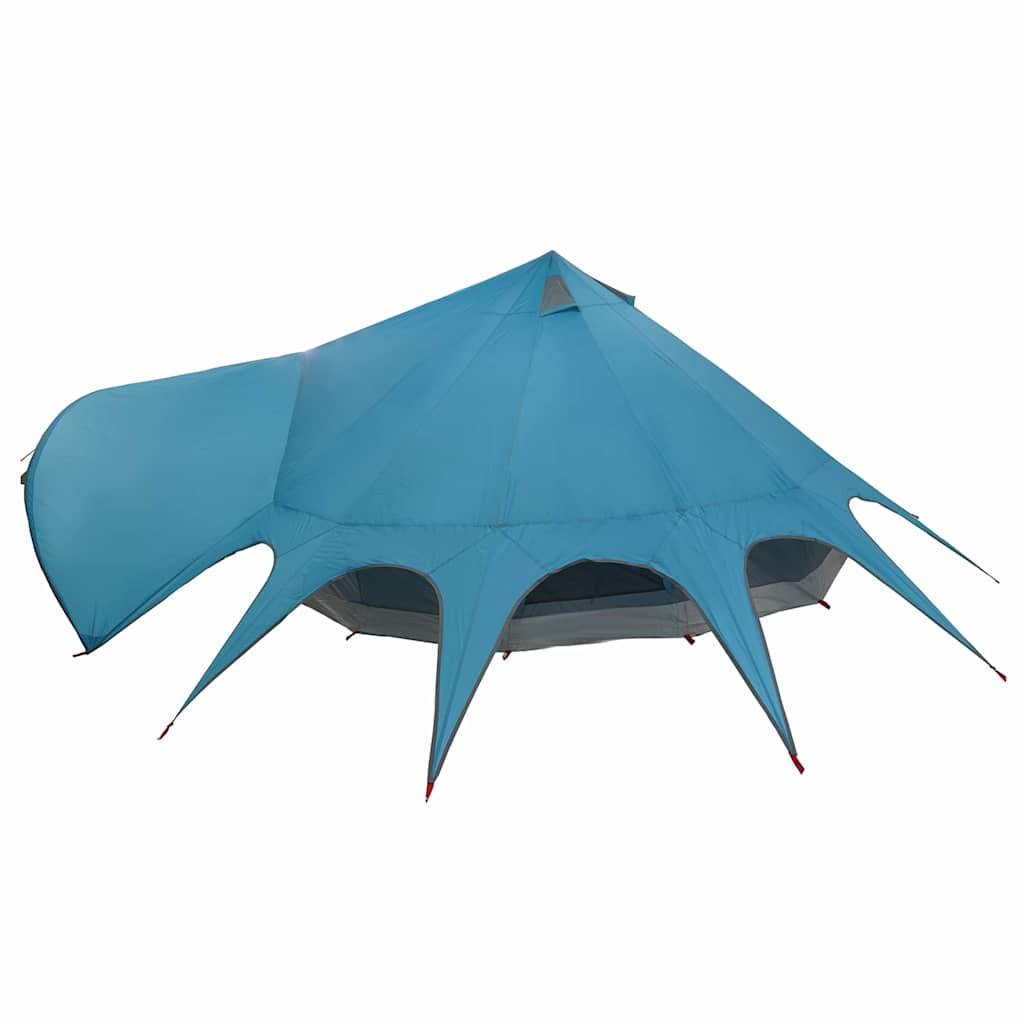 Teepee šator za 7 osoba Plava i siva 600 x 600 x 347 cm