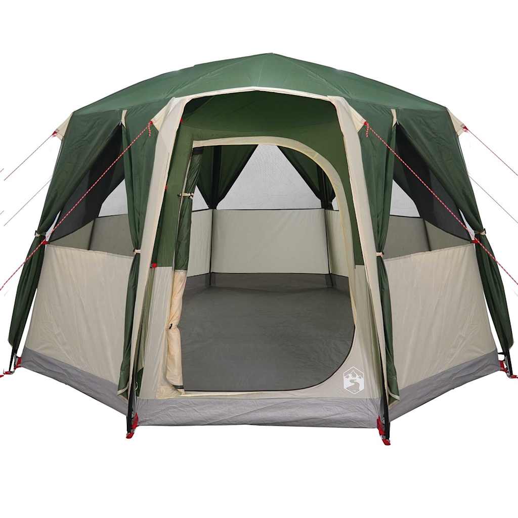 Šator za 3 osobe s krovom Zelena i bijela 320 x 320 x 203 cm