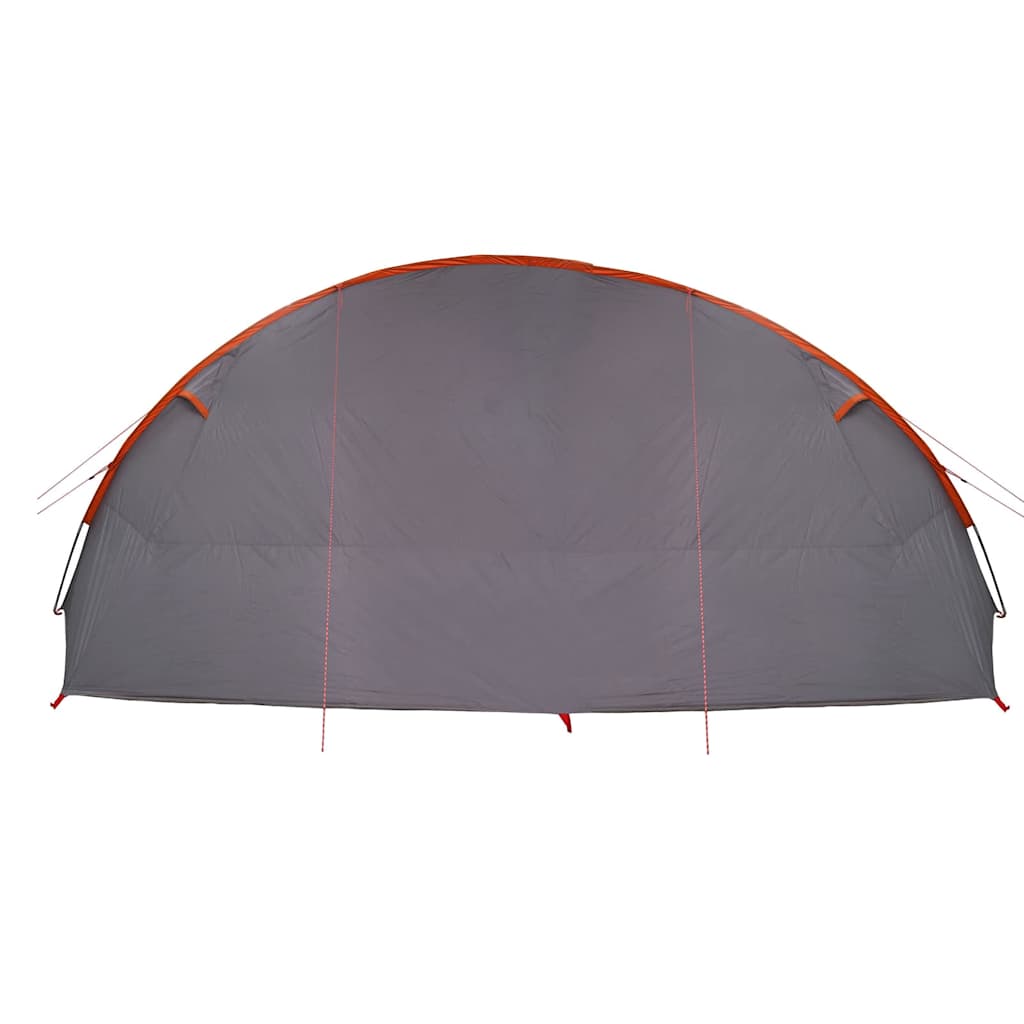 Tunelski šator za 6 osoba Siva i narančasta 700 x 590 x 215 cm