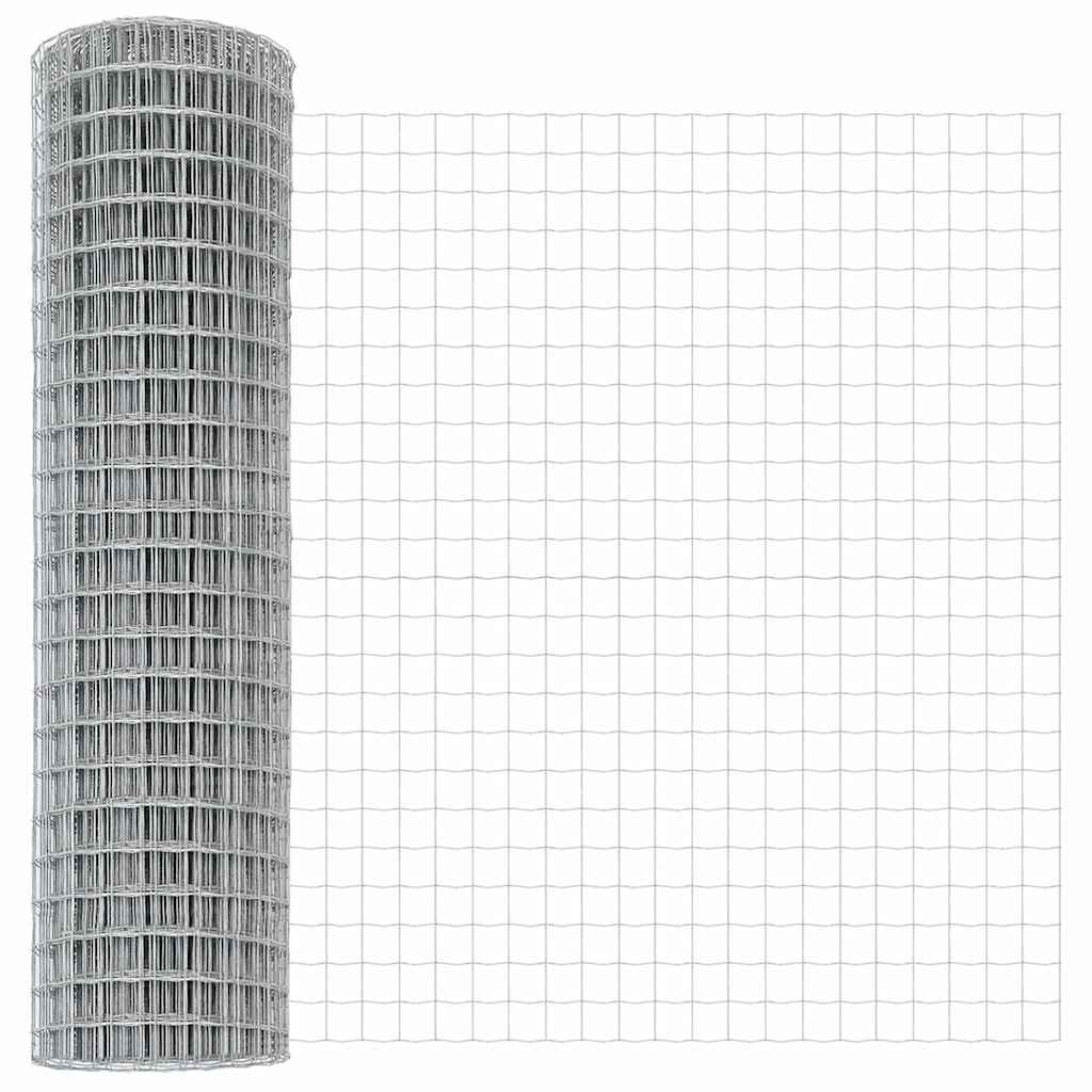 Euro ograda 1 x 10 m Željezo prekriveno PVC-om