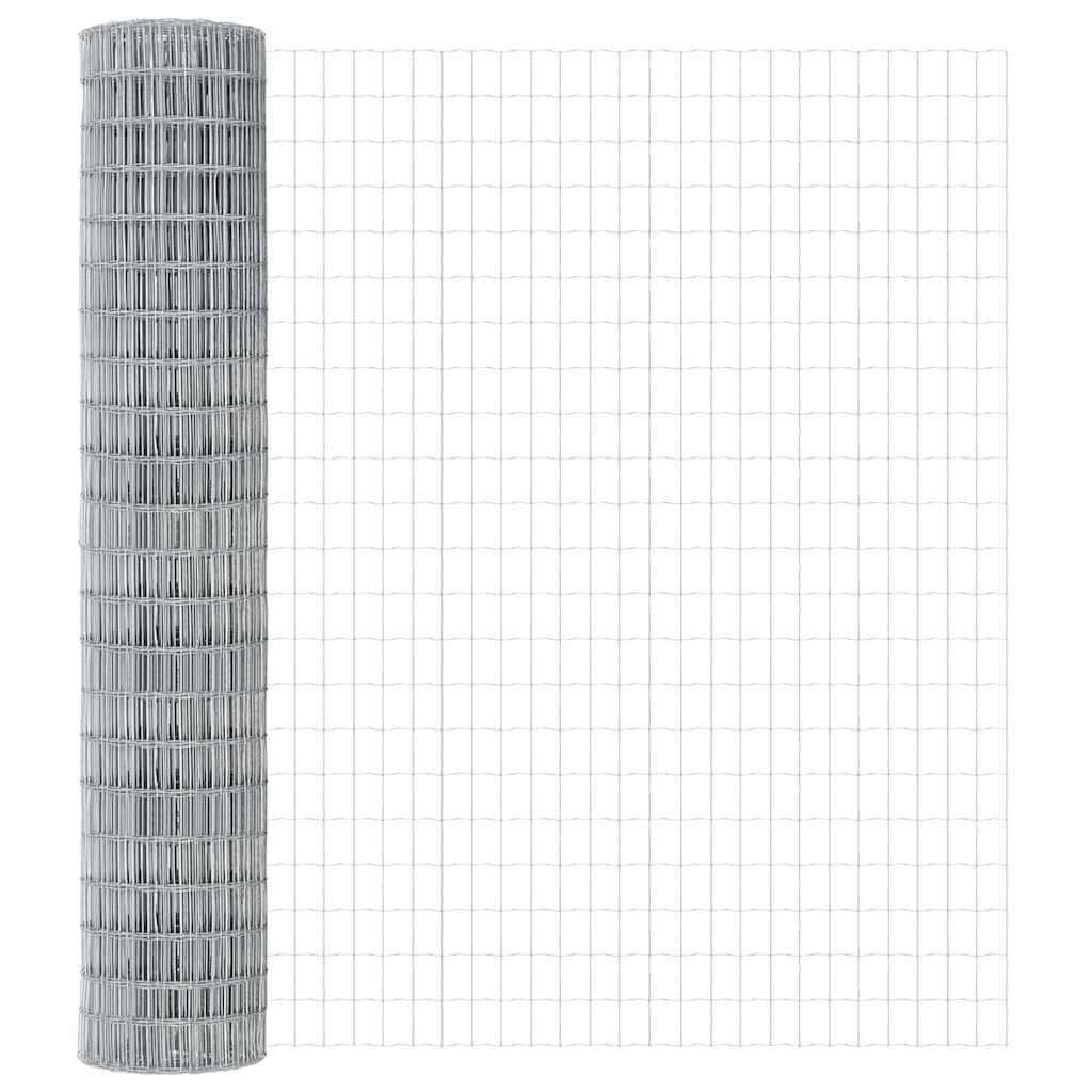 Euro ograda 1,5 x 10 m Željezo prekriveno PVC-om