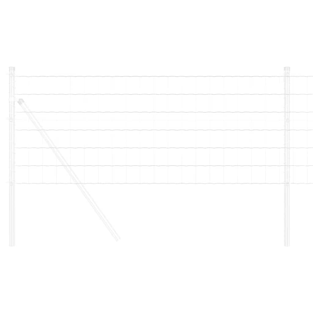 Euro ograda 0,8 x 25 m Željezo prekriveno PVC-om