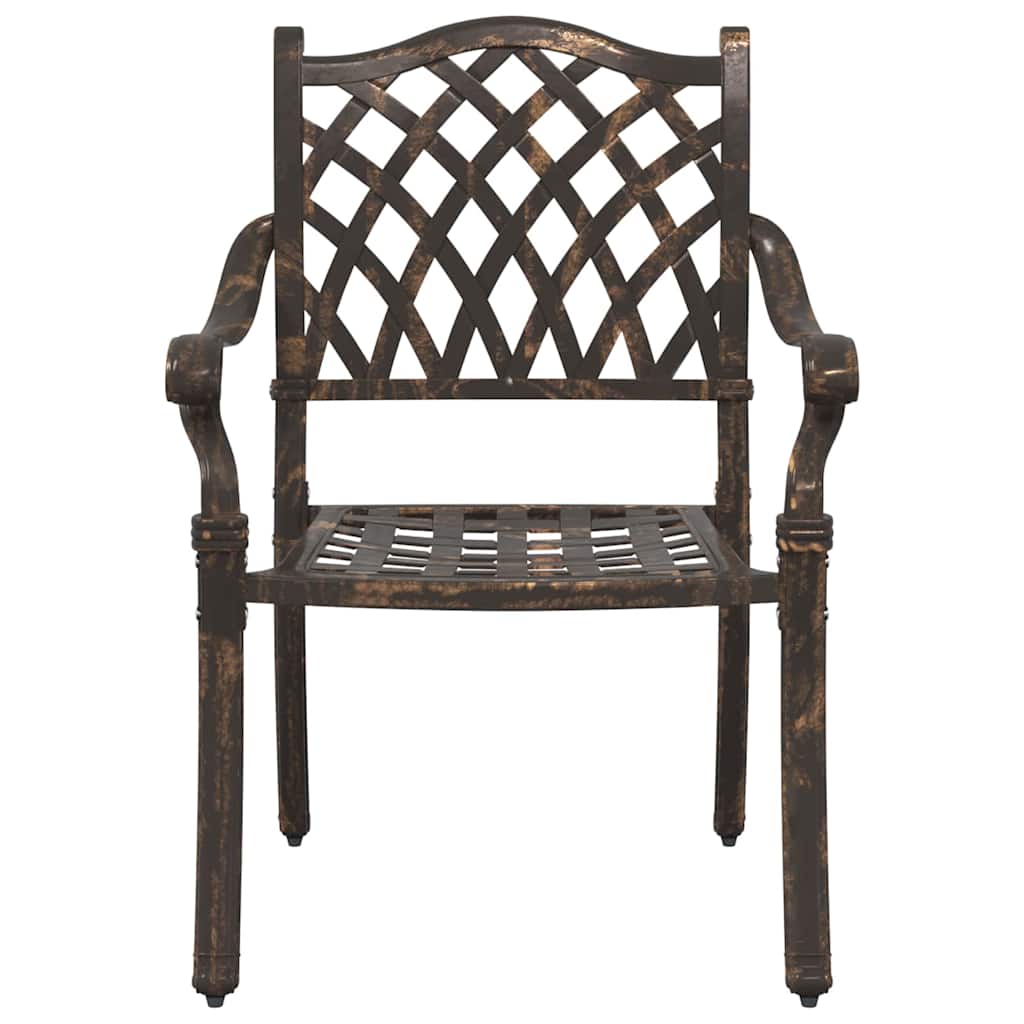 Set vrtnih stolova 5 pcs Bronzana Liveni aluminij