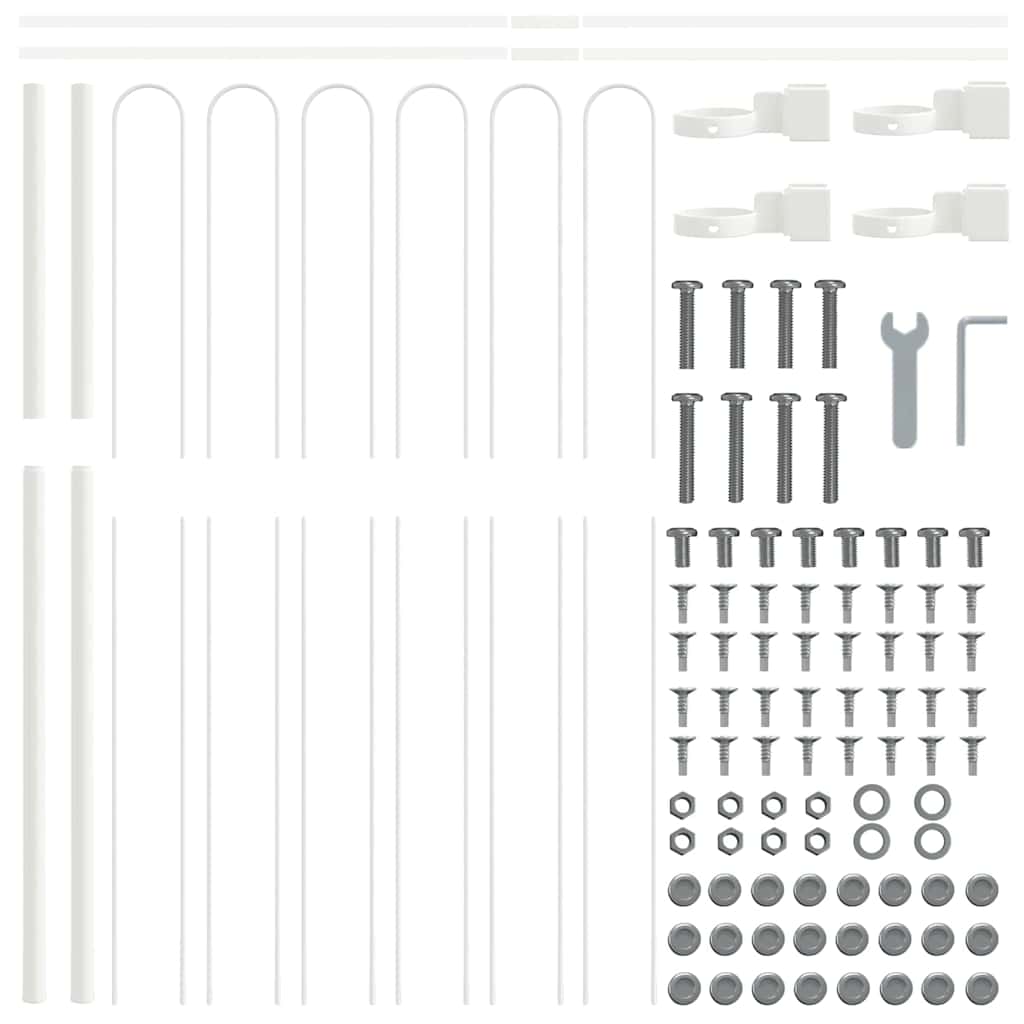 Vrtna Ograda BOXTEL Bijelo