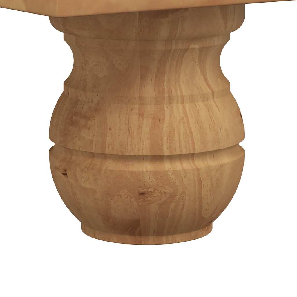 Komoda ASKIM Bijelo 91 x 40 x 95,5 cm Čvrsto borovo drvo