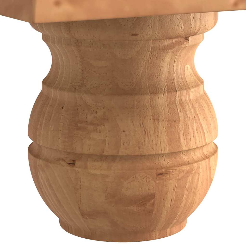 Ormar za cipele ASKIM Smeđa 85 x 35 x 108 cm Čvrsto borovo drvo