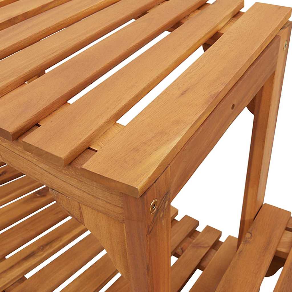 Okruženje za kadicu Smeđa Ø275 x 55,5 cm Čvrsto drvo akacije