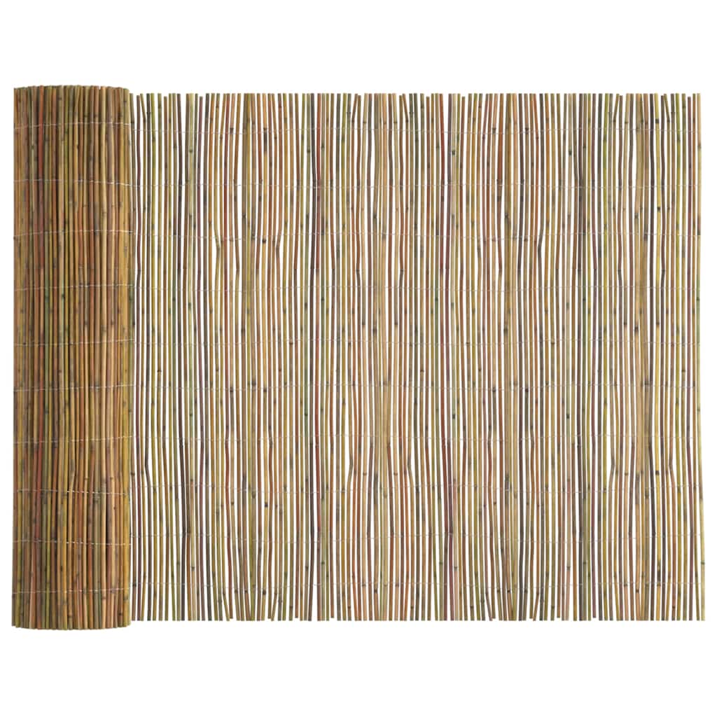 Bambusova ograda Prirodna 600 x 125 cm bambus
