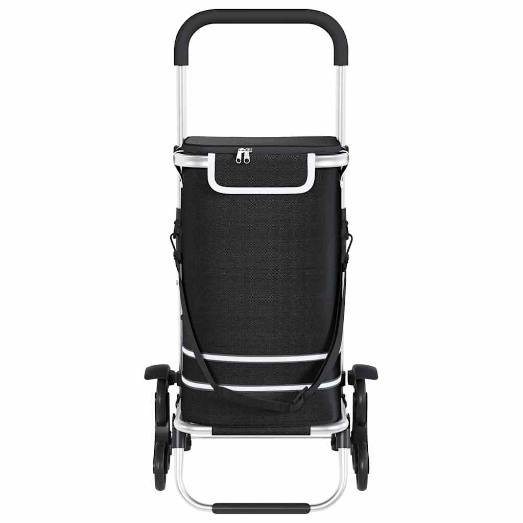 Kolica za kupovinu Crna 47 x 39 x 100,5 cm Oxford tkanina