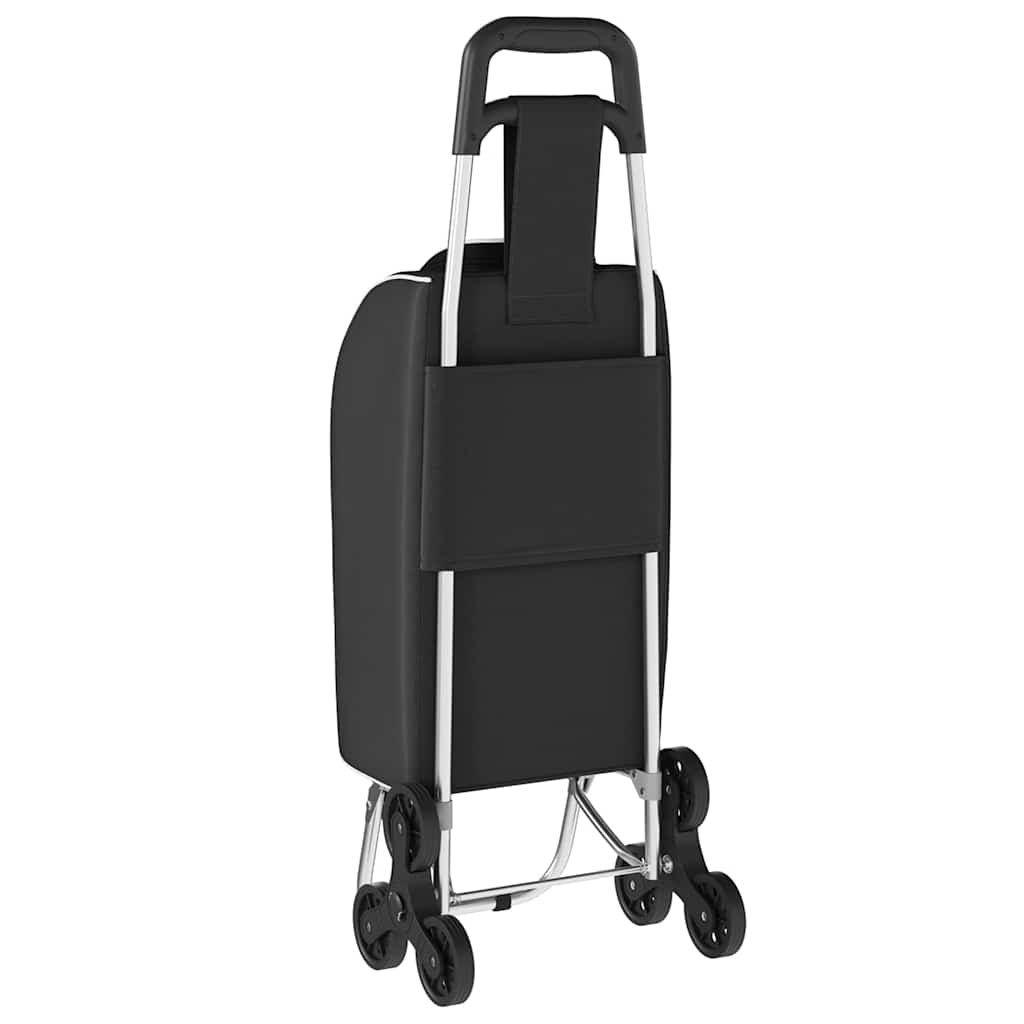 Kolica za kupovinu Crna 39,5 x 33 x 93 cm Oxford tkanina