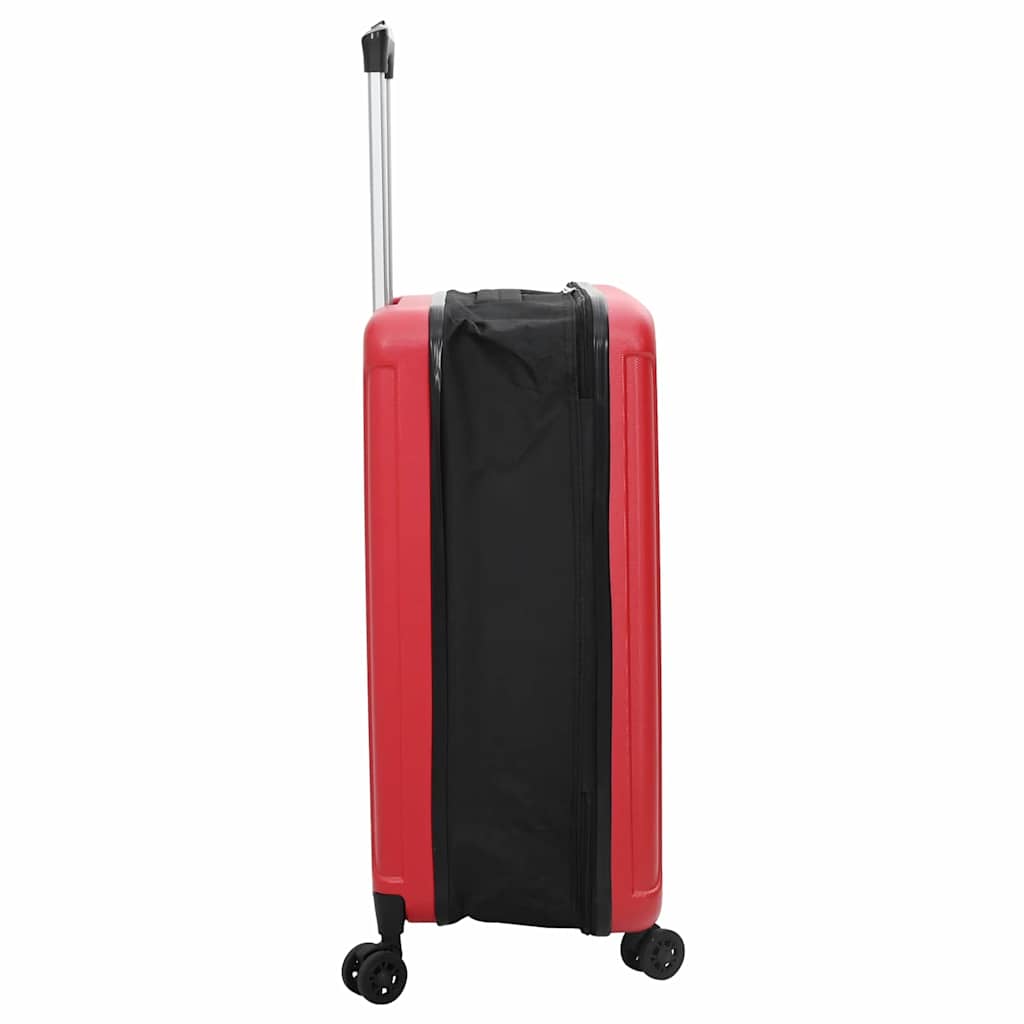 Kofer s zaključavanjem Crvena 34 x 23 x 55.5 cm ABS plastika