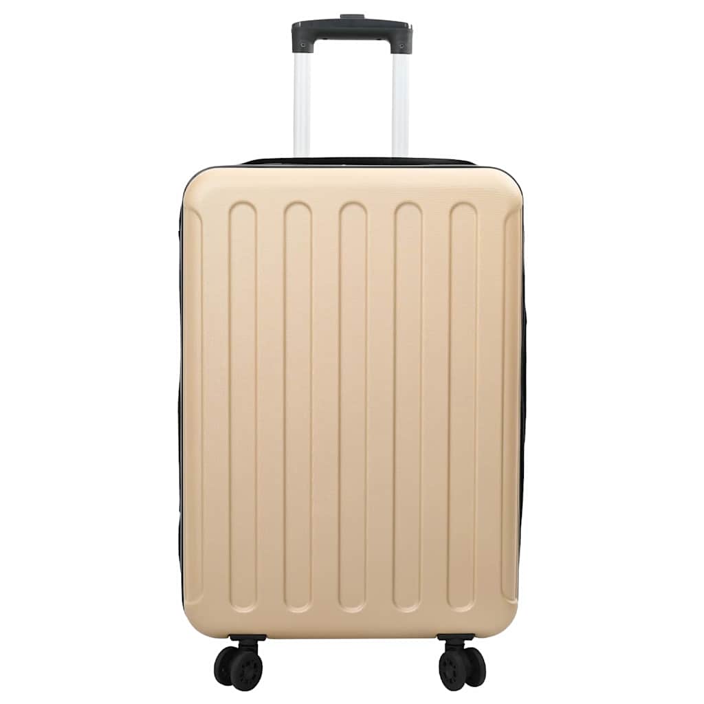 Kofer s zaključavanjem Šampanjca 43 x 27 x 66 cm ABS plastika